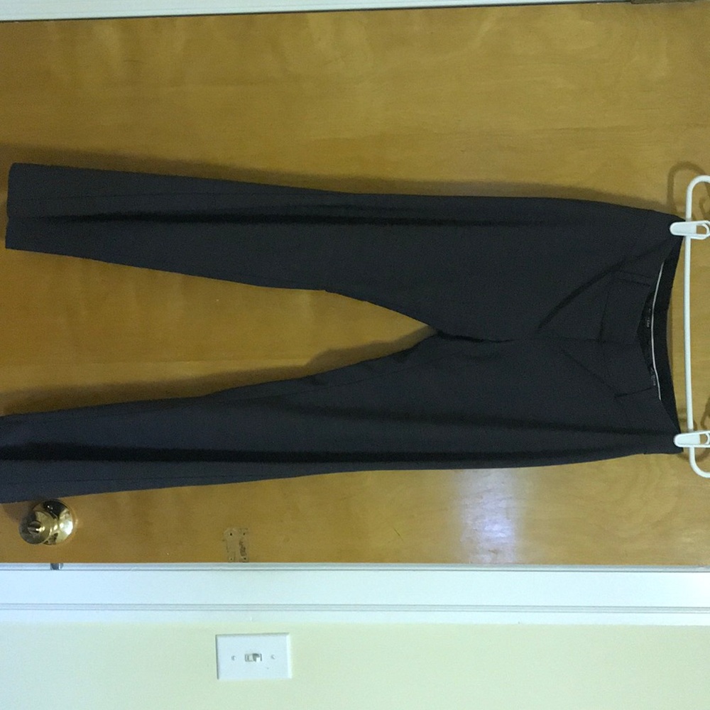Ann Taylor Gray Tropical Wool Suit Pant 0P